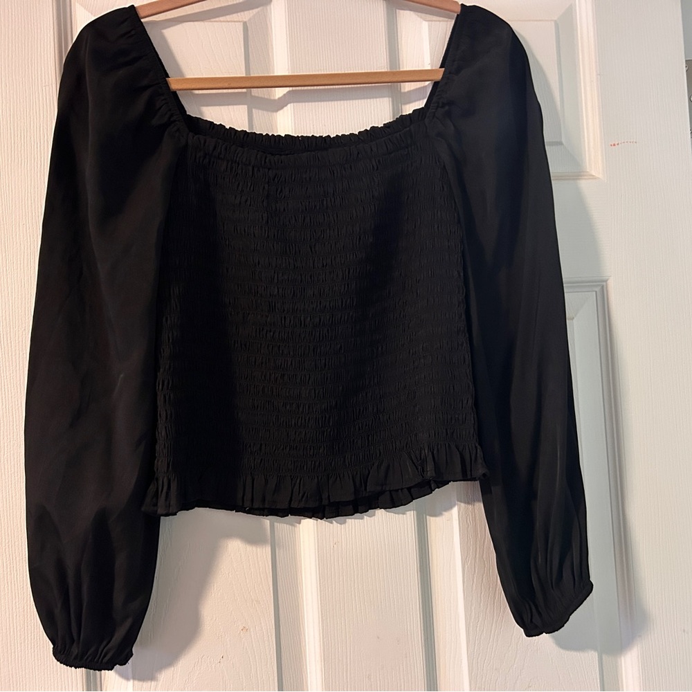 Elegant Black Women's Top